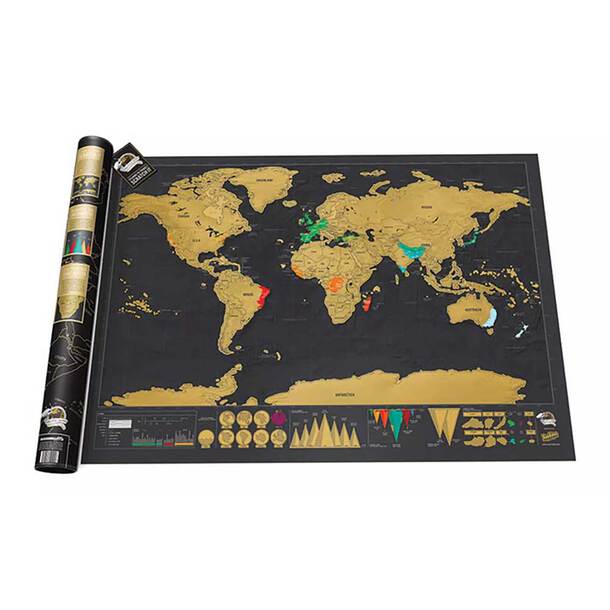 Easylife Scratch-Off World Map